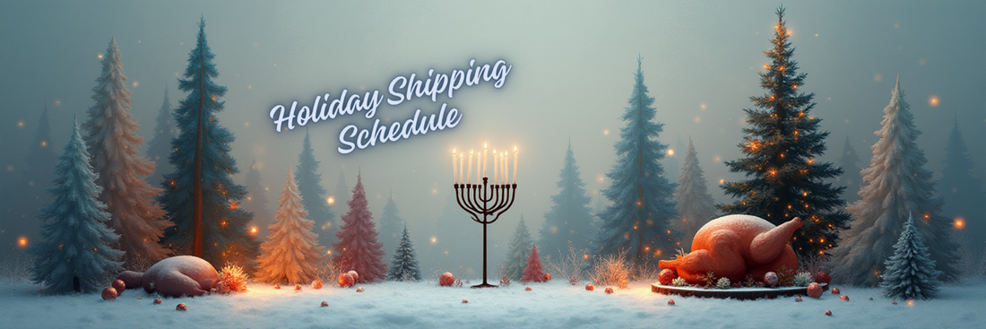 The 2025 Holiday Shipping Schedule