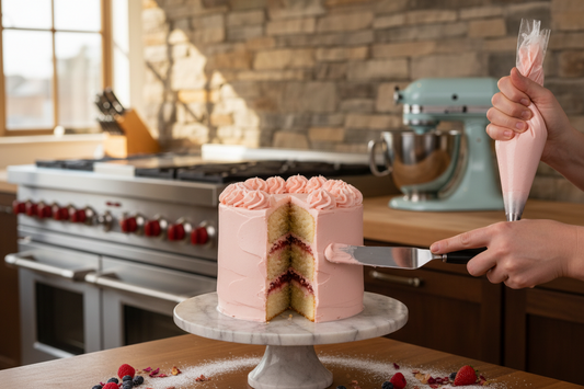 Best Gluten-Free Vanilla Cake Recipe (Soft & Moist Sour Cream Cake)