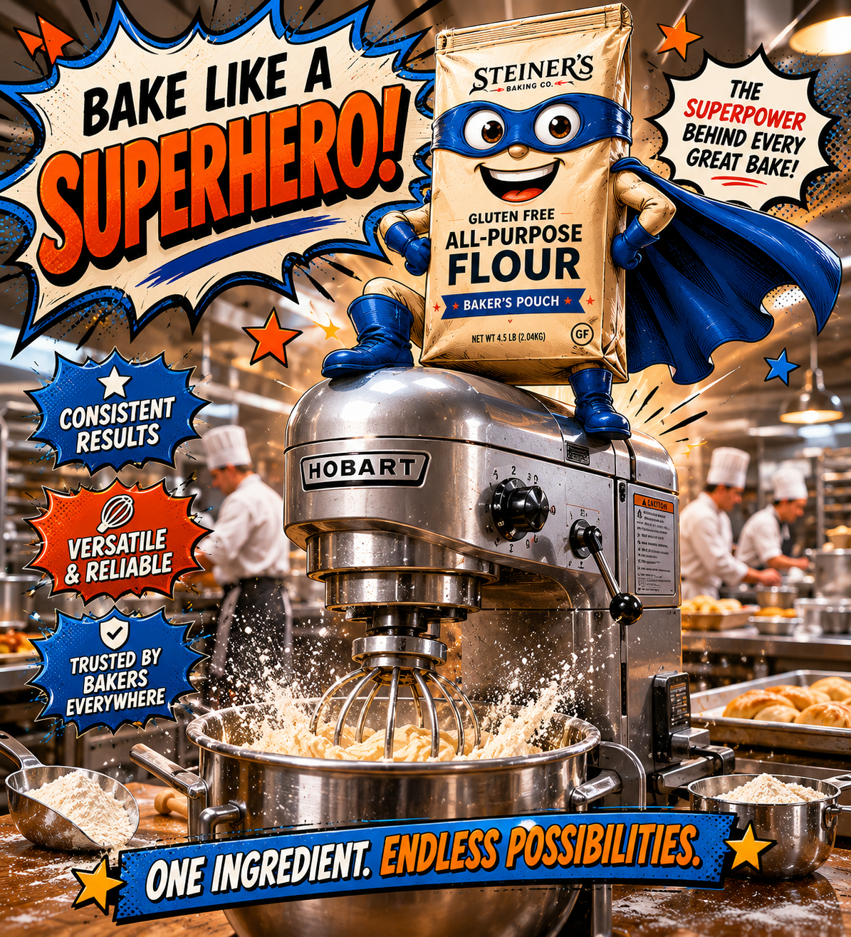 Gluten-Free All-Purpose Flour - 4.5lb Baker’s Pouch